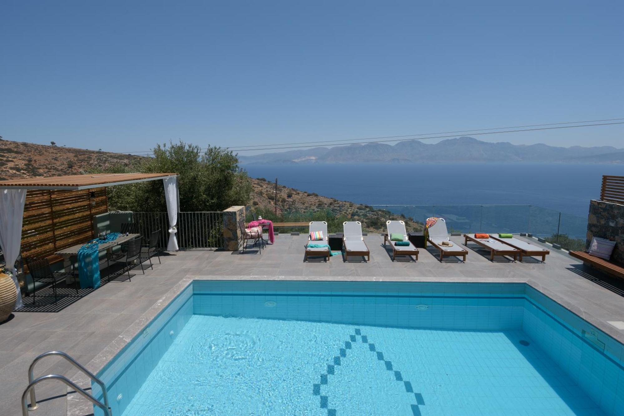Villa Olga Agios Nikolaos  Bagian luar foto